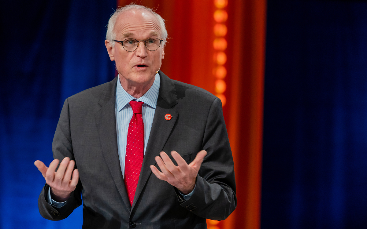 Finanzpolitischer Schlagabtausch auf der 76. Bankwirtschaftlichen Tagung am 10. Juni 2021 in Berlin: Inmitten des Endspurts des Bundestagswahlkampfes tauschten vor 800 Zuhörerinnen und Zuhörern Finanzpolitikerinnen und Finanzpolitiker ihre Positionen zu Bankenaufsicht, Regulierung und Einlagensicherung aus. Mit dabei: Lothar Binding (SPD).